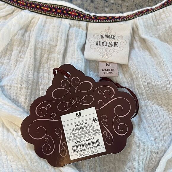 KNOX ROSE Gauzy Romper *NEW* - Picture 2 of 11
